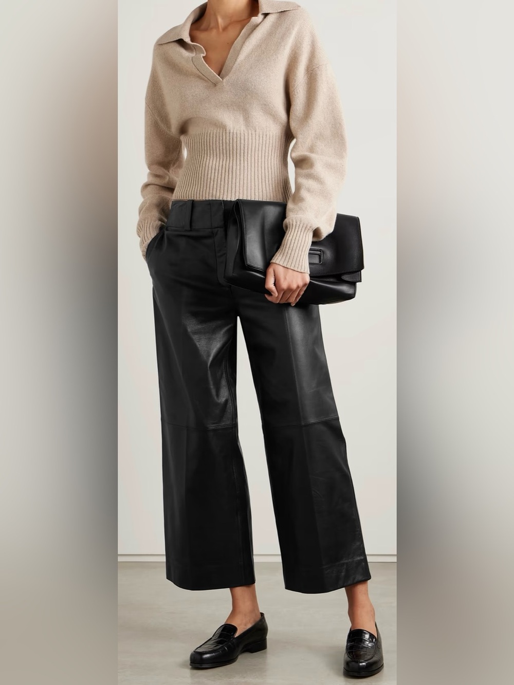 Proenza leather pants